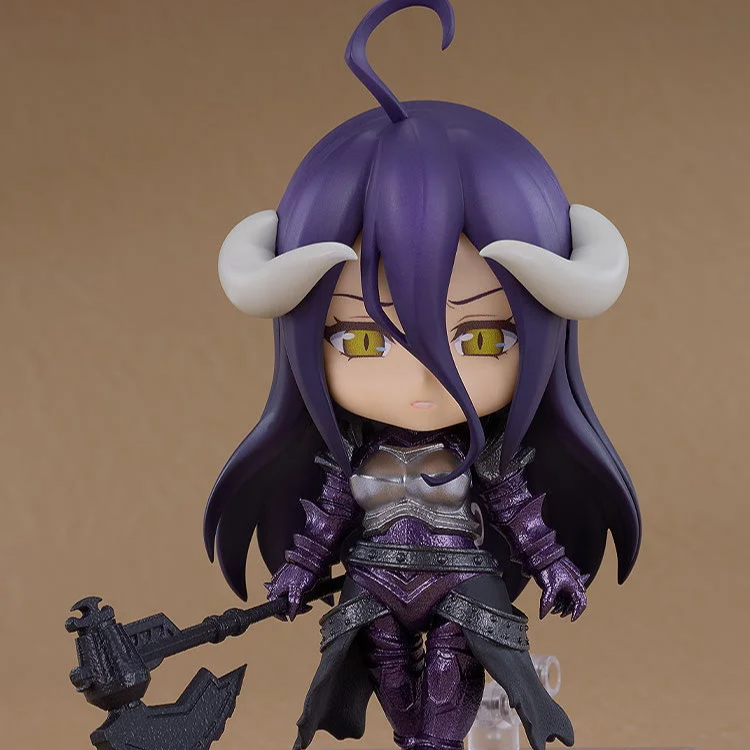 Figurine Albedo Ver. Armor de OVERLORD par Good Smile Company – Nendoroid Basic